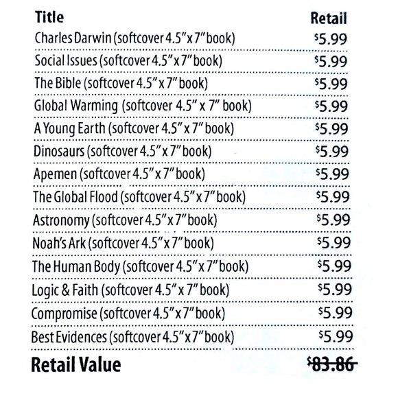 Answers in Genesis Biblical Scientific Pocket Guide Set ~ 14 Topics ~ NEW-SEALED - Picture 6 of 14